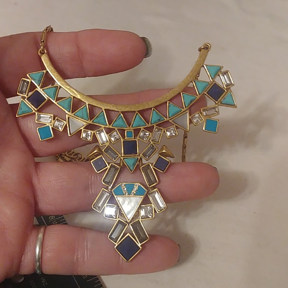 Stella & Dot Mini Cleopatra Statement Necklace - image 5